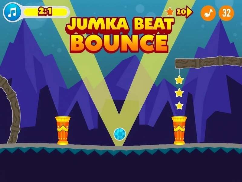 Jhumka Beat Bounce Gameplay Screenshot